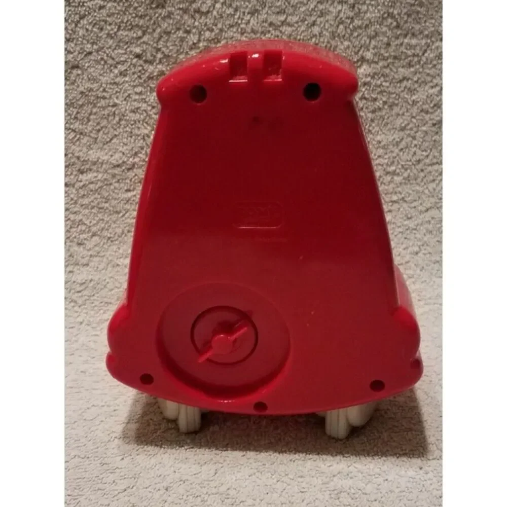 Vintage Wind Up‎ Toy TOMY 1987 Dog Driver Bus Car Musical  WORKS